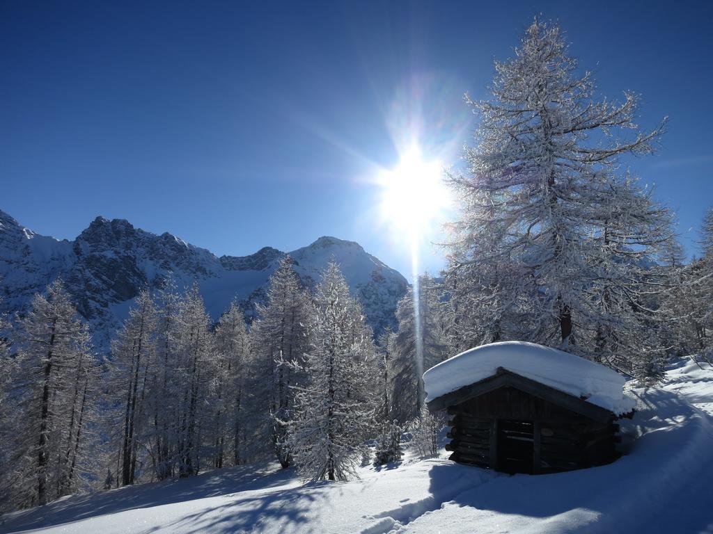 Ferienwohnung Eller Telfes im Stubai Exterior foto